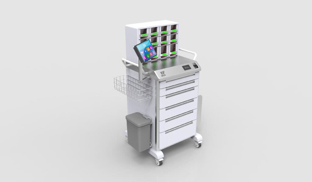 WCS Smart Medication Trolley with RFID Integration