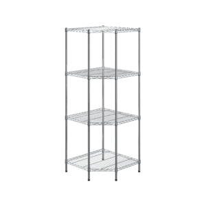WCS 4-Tier Pentagon Wire Shelf