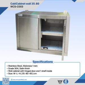 Wall Cabinet 35*80*60 cm