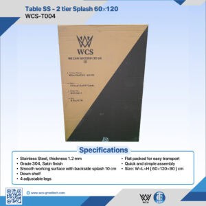 Table SS / 2 tier Splash 60*120