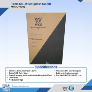 Table SS / 2 tier Splash 60*90