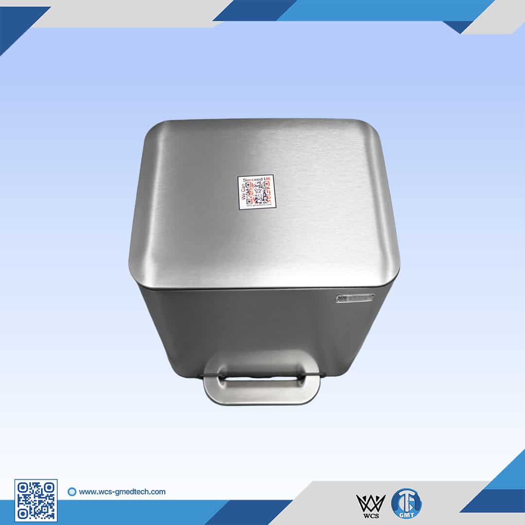 Autoclave sterilizer for medical waste disposal.