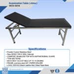 WCS-G014 Manual Examination Table