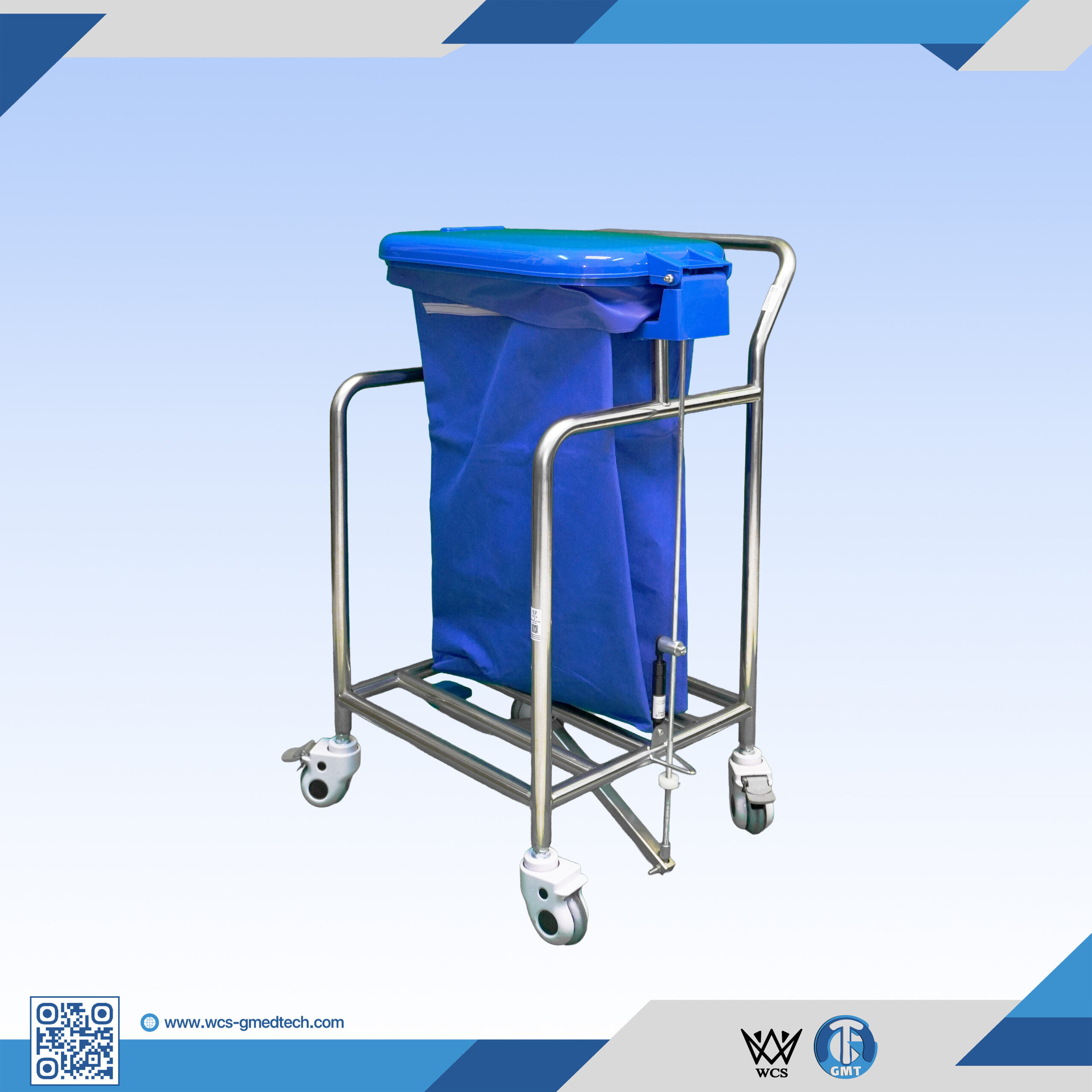 WCS-TR037 Dirty Linen Trolley - Image 2