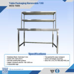 WCS-T005 304 Stainless Steel Medical Table 70x150cm