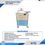 WCS-TR036 Difficult Airway Trolley | Medical Cart