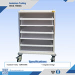 WCS-TR055 Isolation Trolley | 5-Drawer Medical Cart