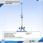 WCS-TR061 Heavy Duty I.V Stand | Stainless Steel IV Pole