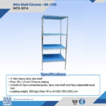 WCS-S014 Wire Shelf Chrome – 60×150