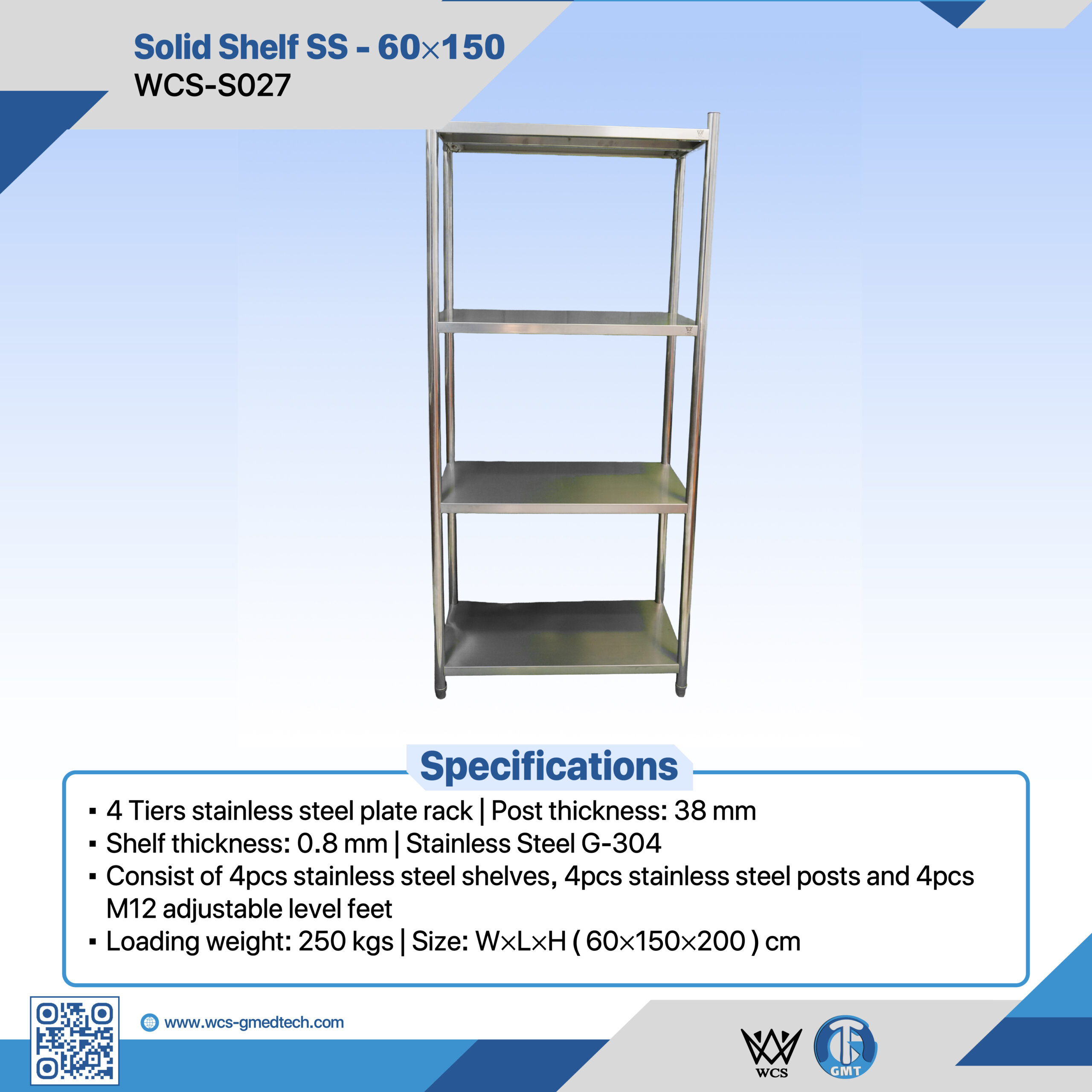 Medical-grade utility equipment positioned in a clinical environment, featuring durable construction and mobility features for healthcare workflows