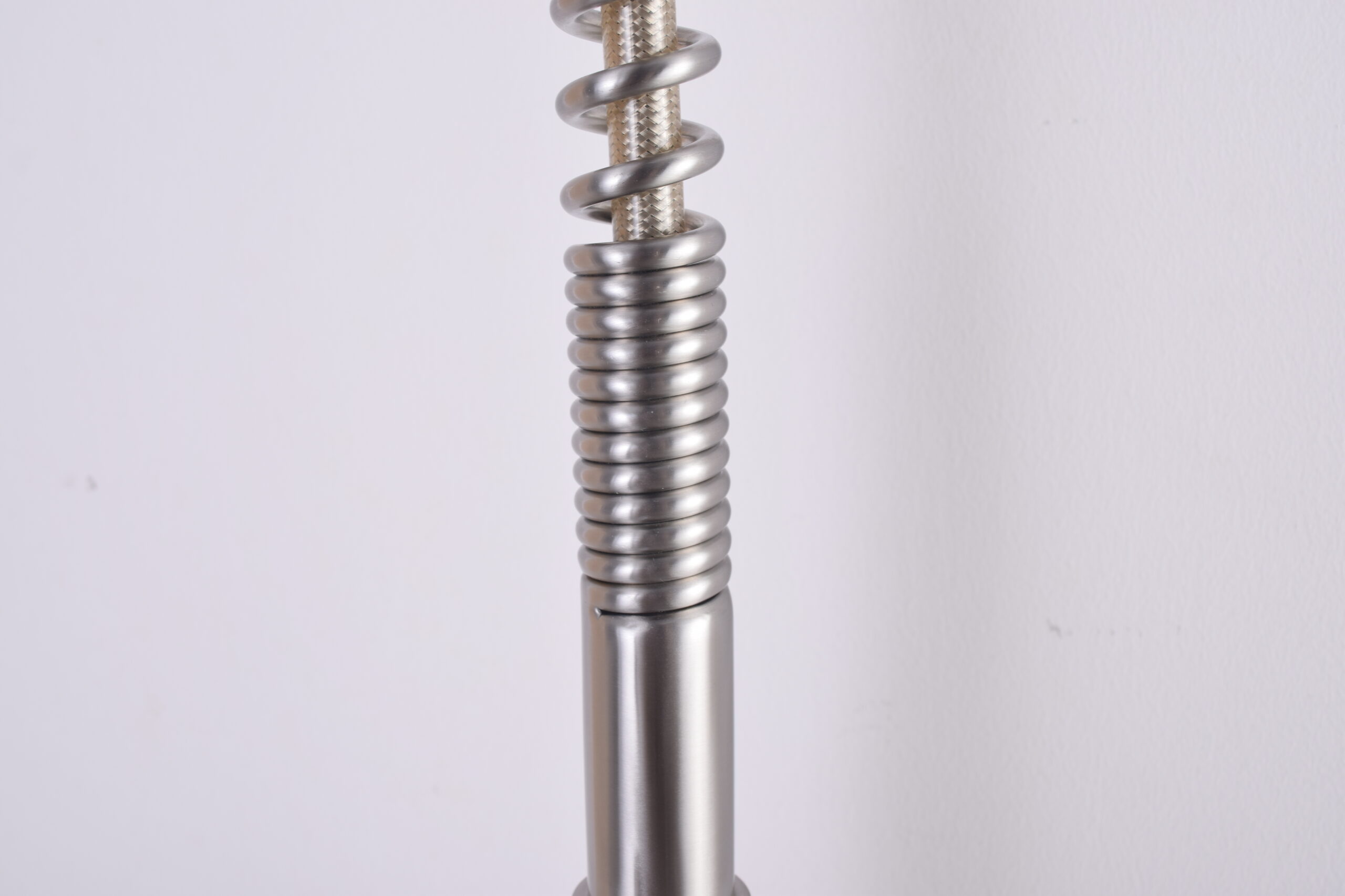 304 stainless steel pull-out faucet with satin finish for commercial and medical facilities